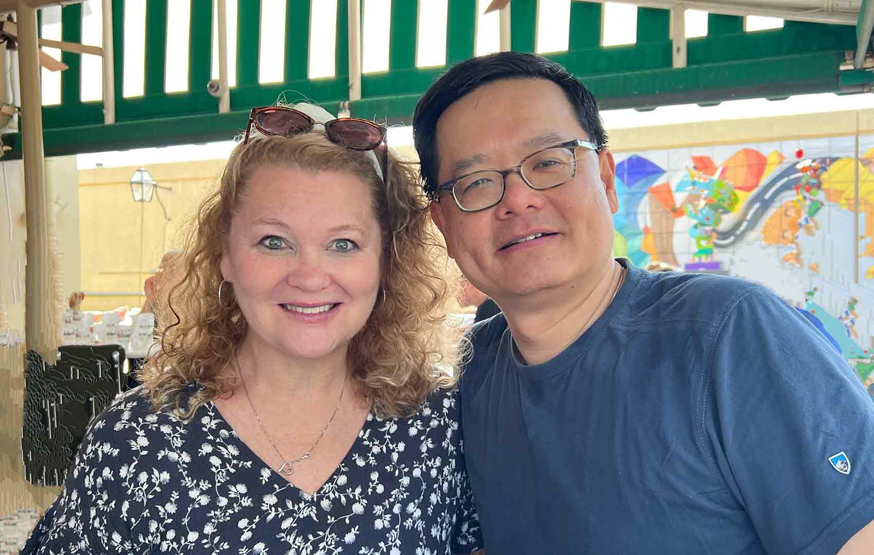 Tony and Kathy Lau life group photo